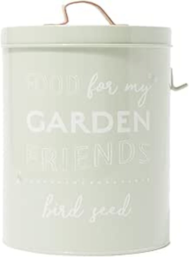 Matalan Bird Feed Storage Container, 18 cm x 23 cm Size, Green