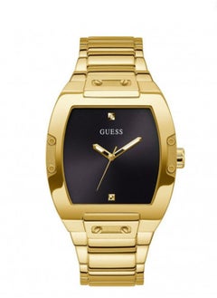 GUESS Guess Mens Gold Tone Case Gold Tone Stainless Steel Watch GW0387G2  - Image 1