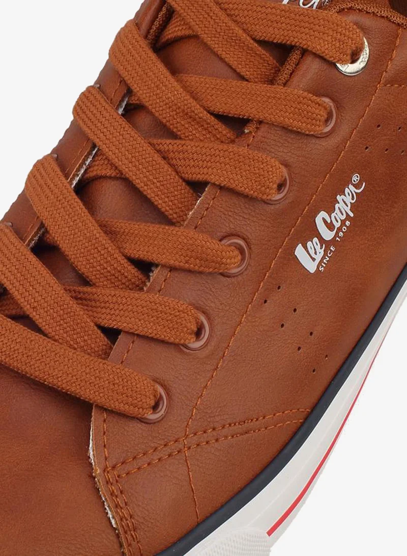 Lee Cooper TAN Men Lace-Up Ankle Sneakers for Men | Best Price UAE
