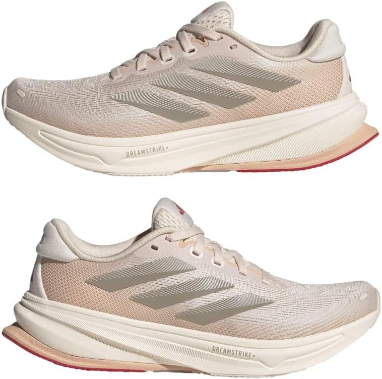 Adidas أحذية الجري النسائية أديداس بيرفورمانس سوبرنوفا رايز 2 - وندر كواتز/شامبين ميتاليك/بيور روبي - Image 1