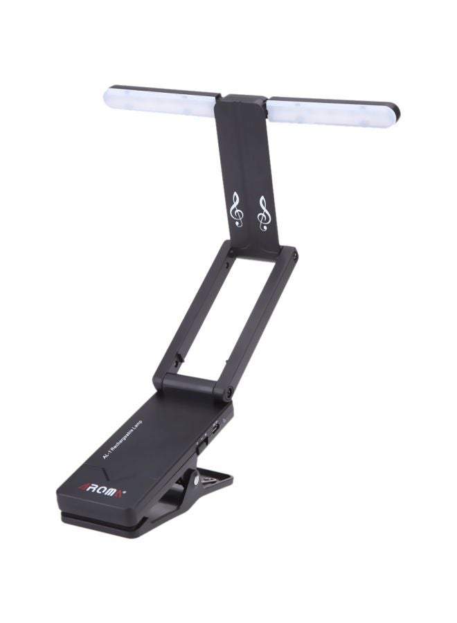 إسكدنيا مصباح LED قابل للشحن بمنفذ USB مع حامل موسيقى للبيانو - Image 3