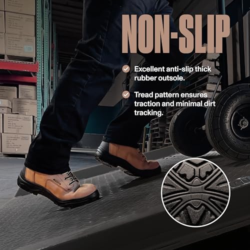 EVER BOOTS Waterproof Work Boots for Men, Hiking, Zapatos de Trabajo (9, COPPER) - Image 4