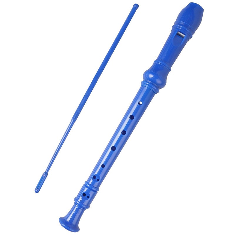 Mr.Power Soprano Recorder German Style C Key 8 Holes Easy Instrument for Beginners School Student Home Entertainment (Blue) - Image 4
