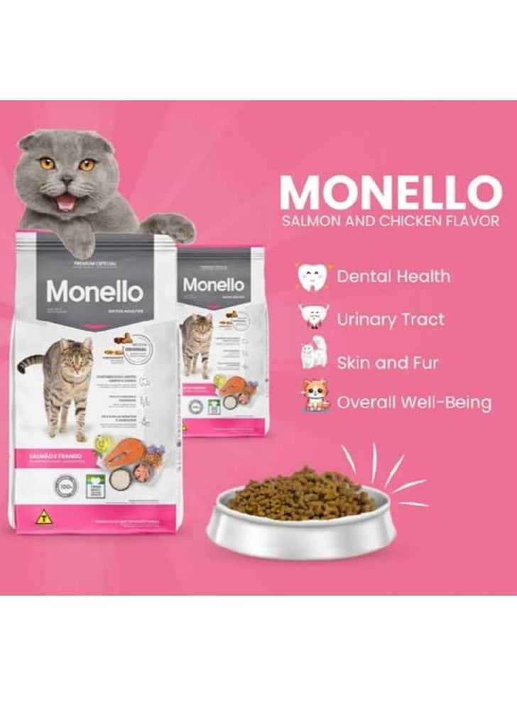 MONELLO Chicken And Salmon Cat Food - 7 KG - Image 5