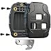 BDFHYK Replacement Key Fob Cover Case Fit for Lexus RX ES LS GS GX IS SC Keyless Entry Key Fob Shell for RX350 RX330 RX300 RX400h ES300 ES330 GS300 GS400 GS430 GX470 IS300 IS330 LS400 LS430 LX470 SC4301PCS - Image 2