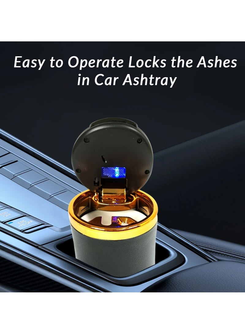 3XR Car Ashtray with Blue LED Light - Image 4