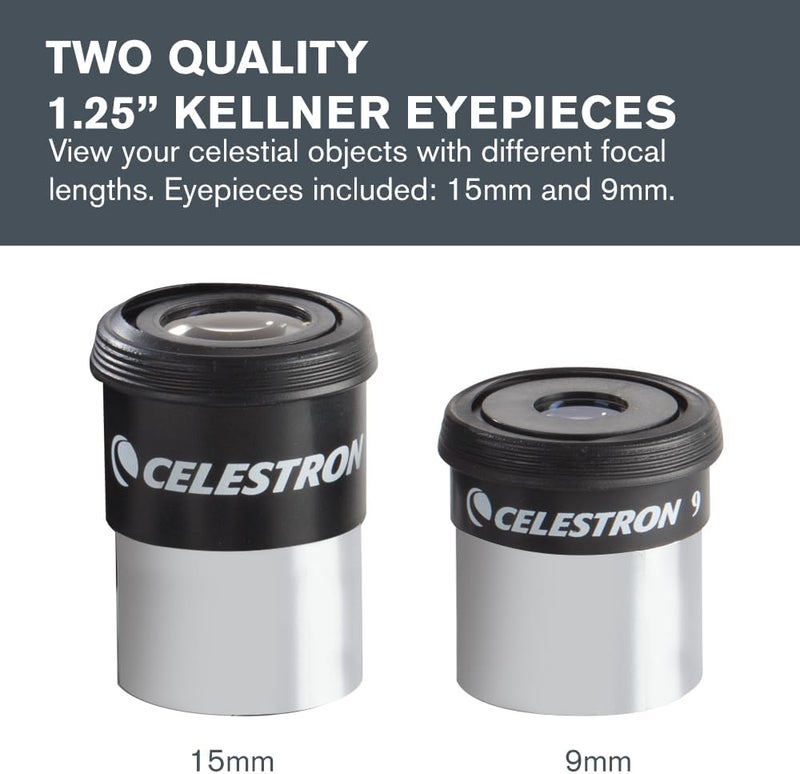 سلسترون مجموعة إكسسوارات تلسكوب Celestron 94306 PowerSeeker - Image 2