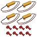 LivTee LivTee 4Pcs 50W 6ohm Load Resistors - Fix LED Bulb Fast Hyper Flash Turn Signal Blink Error Code  - Image 2