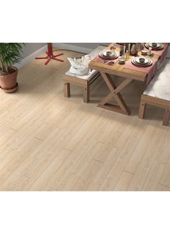 Süper Dekor Super Decor Adhesive Floor Foil Thick and Jointless Light Brown Patterned Sfy-58  - Image 1