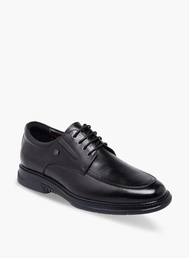 Le Confort Men Lace-Up Leather Derby Shoes