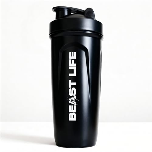 BEASTLIFE Steel Shaker Bottle with whisk Ball for Gym 700 ML | Leakproof, Durable | Ideal for Protein, Creatine & BCAA Mixing | Premium Steel Gym Shaker with Secure Lid & Easy Clean - Image 1