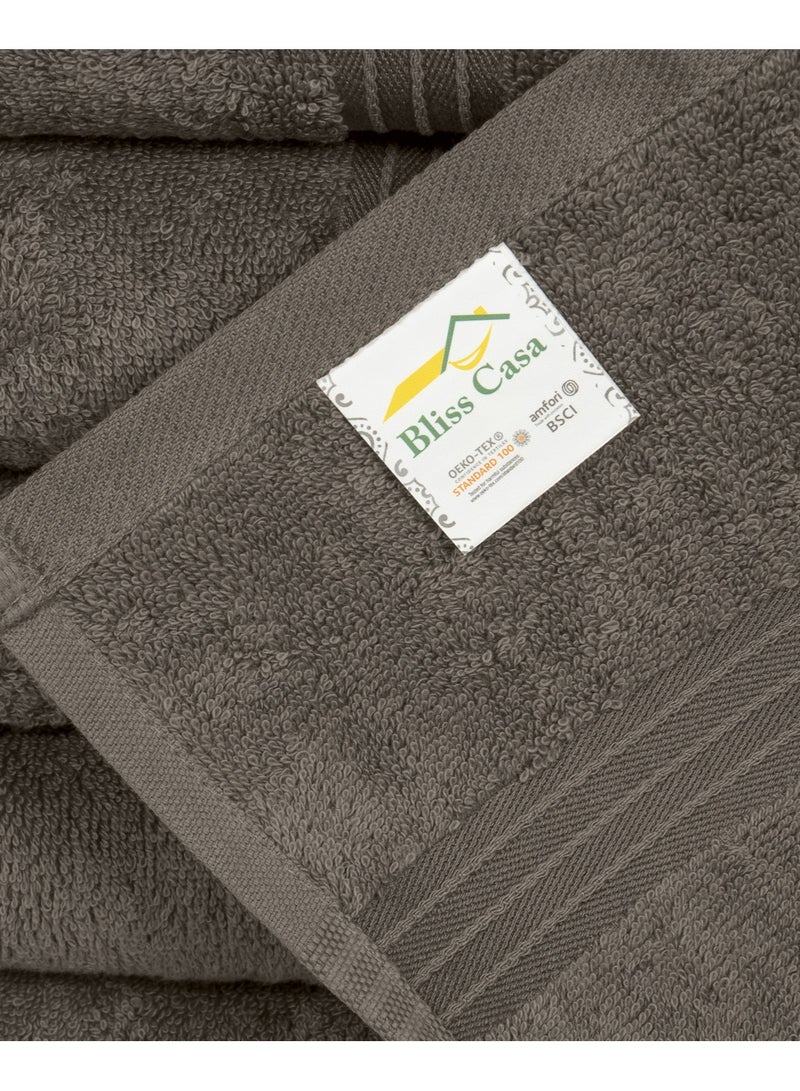 Bliss Casa - Large Hand Towels (6 Pack, 50 x 100 cm) - 100% Combed Cotton - Premium Quality, Ultra Soft and Highly Absorbent, Hotel & Spa Quality Hand Towels - Image 4