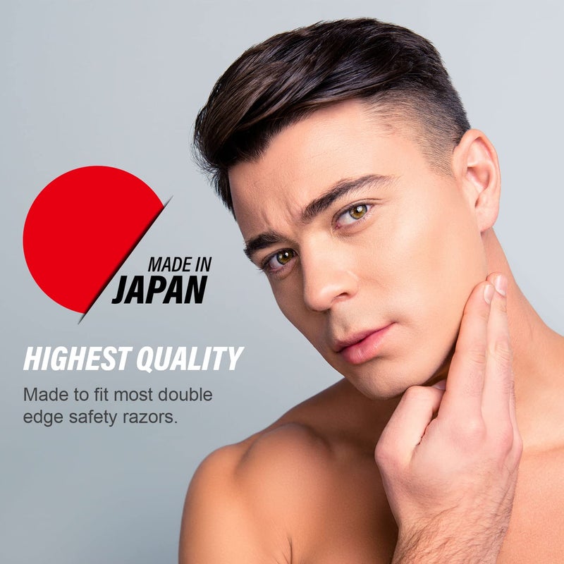 Feather Double Edge Safety Razor Blades 10 Count - Image 3