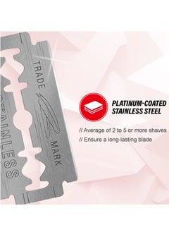 Feather Feather Double Edge Safety Razor Blades 10 Count  - Image 3
