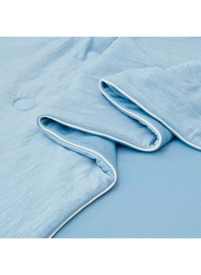ShinyFlower Cooling Technology Summer Comforter With 100% Polyamide Fabric And Cooling Fill Ultra-Soft Lightweight Quilt Single Size 160x220cm Double Size 220x240cm - Image 5