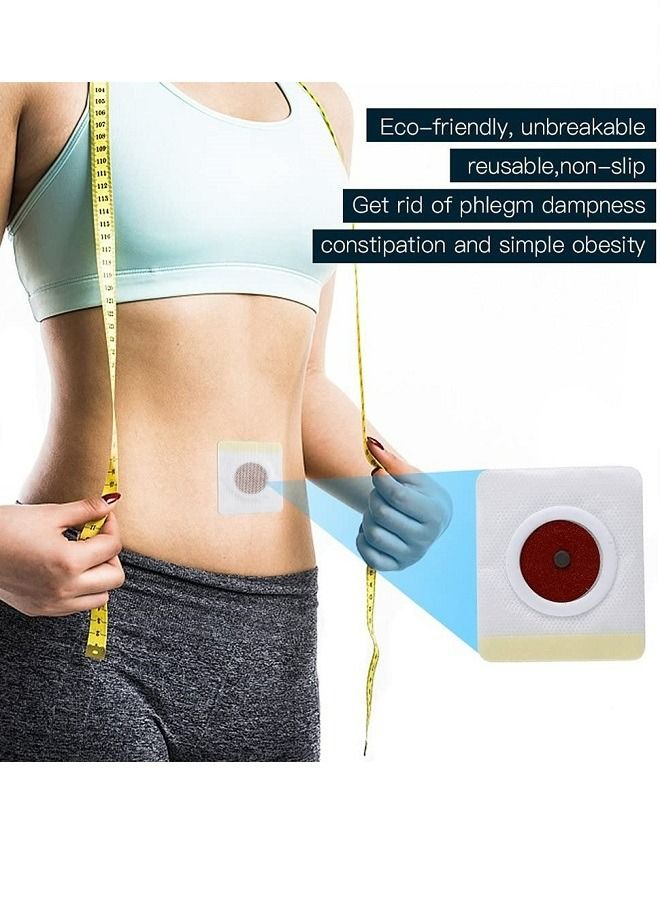 McDou 50 قطعة من الملصقات المغناطيسية للتنحيف على شكل السرة للطب التقليدي - Image 4