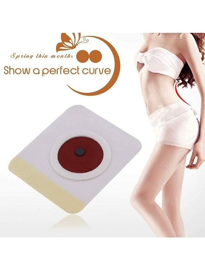 McDou 50 قطعة من الملصقات المغناطيسية للتنحيف على شكل السرة للطب التقليدي - Image 3