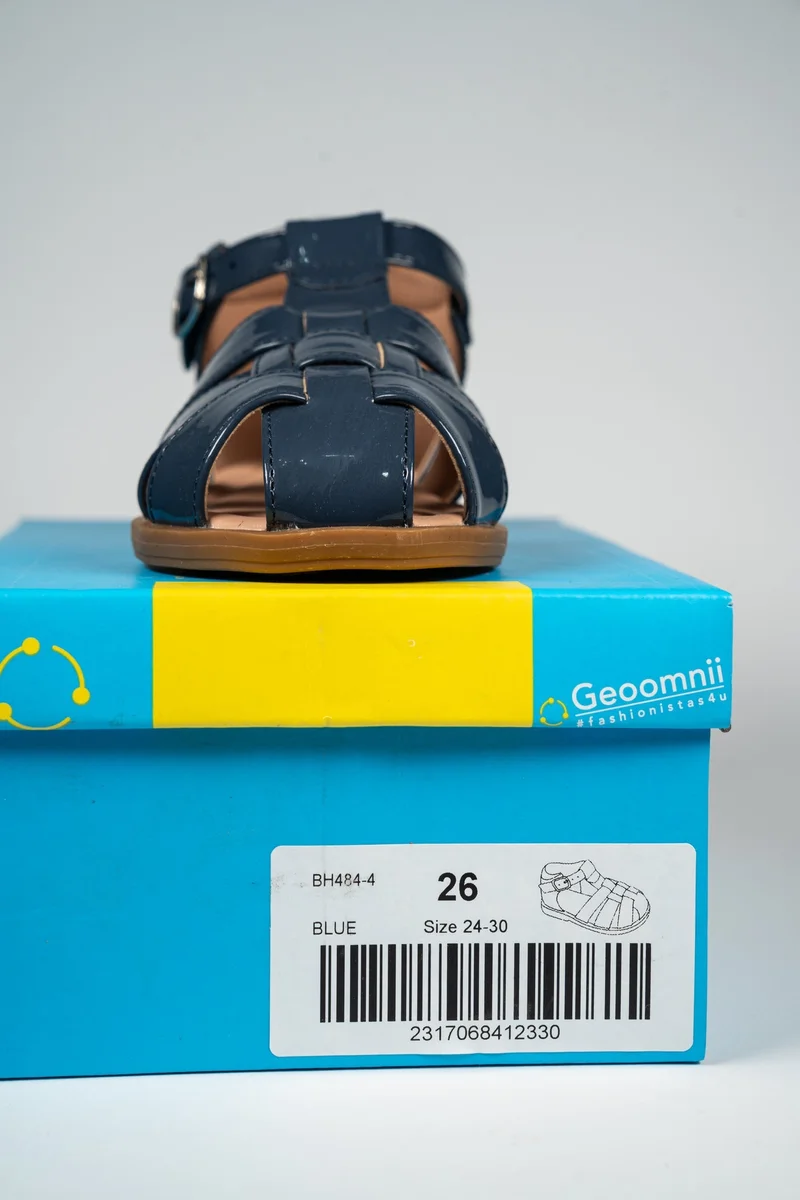 Geoomnii BLUE Geoomnii Girls’ Sandals – Comfortable Casual Sandals for Children, Pre-Teen & Junior Girls for School, Play & Everyday Wear for Women | Best Price UAE