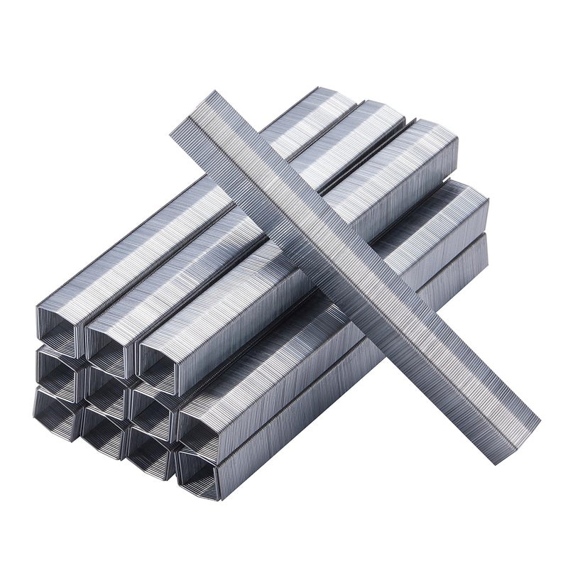 Bostitch Office B8 PowerCrown Staples, 0.375 Inch Leg, 45 Sheet Capacity, 5,000 Per Box (STCR21153/8), Silver - Image 4