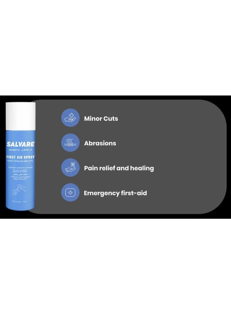SALVARE Antiseptic First Aid Spray 50 ML - Image 2