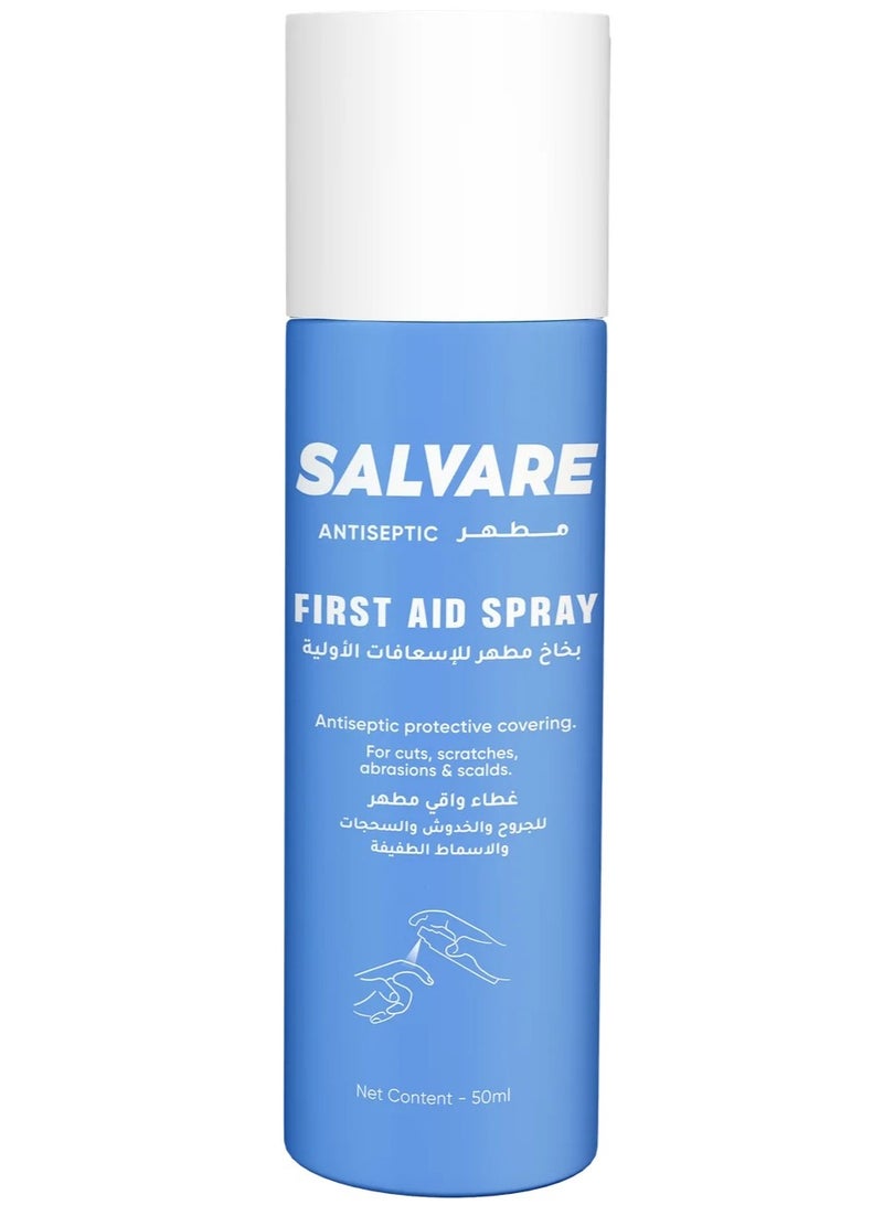 SALVARE Antiseptic First Aid Spray 50 ML - Image 1
