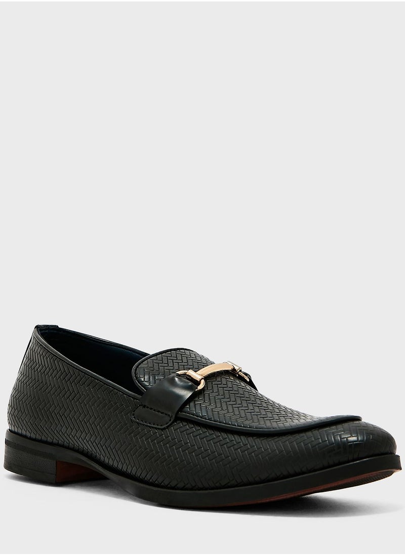 Robert Wood - Textured Formal Slip Ons - Image 1