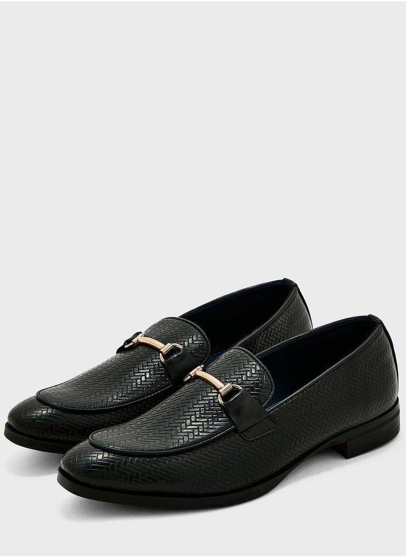 Robert Wood - Textured Formal Slip Ons - Image 1