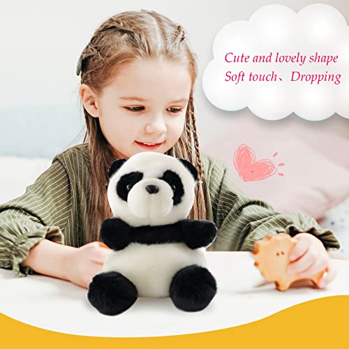 Sew Butiful 8.6" Panda Stuffed Animals Plush, Cute Plushies for Animal Themed Parties Teacher Student Award, Animal Toys for Baby, Boy, Girls, Great for Nursery, Room Decor, Bed (Panda) - Image 3