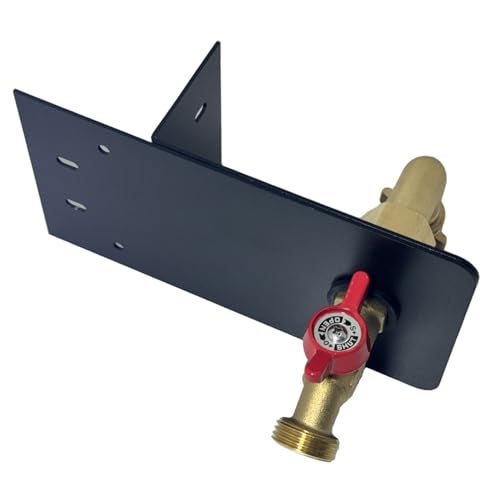 YOEXON Garden hose faucets, backyard hose holders, outdoor balcony Hose Bibb Valve, faucet screen clamping bases, faucet holders for laying a hose in a lanai or any screened window (BLACK) - Image 1