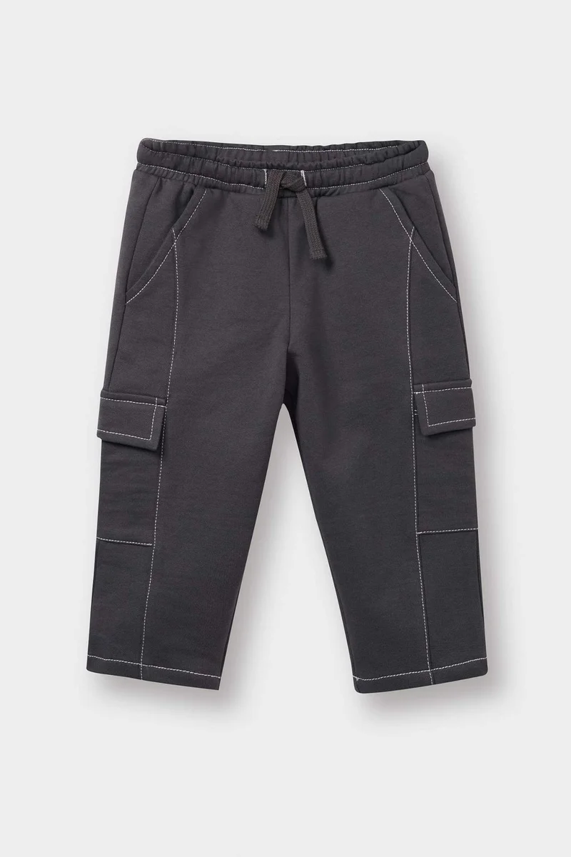 ديفاكتو Baby Boy Loose Fit Elastic Waist Sweatpants