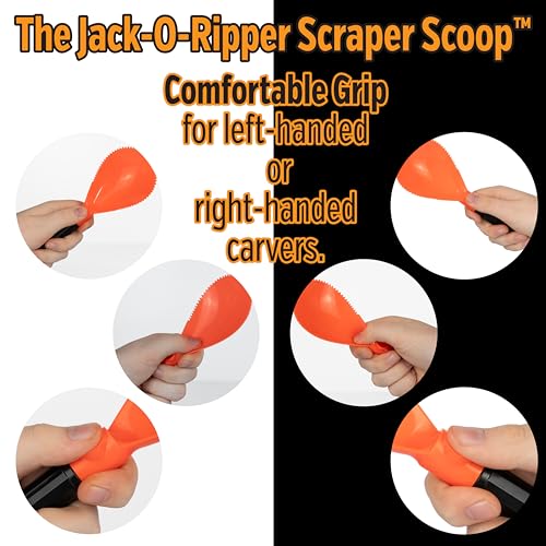 Pumpkin Masters Premium All in One Carving Kit – Comprehensive Halloween Pumpkin Carving Kit with Large Handled Tools and New Patterns - Image 3