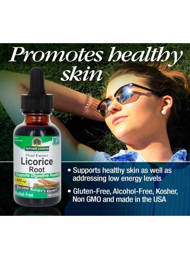 NATURE'S ANSWER Pack Of 2 Licorice Herbal Supplement 30Ml - Image 2
