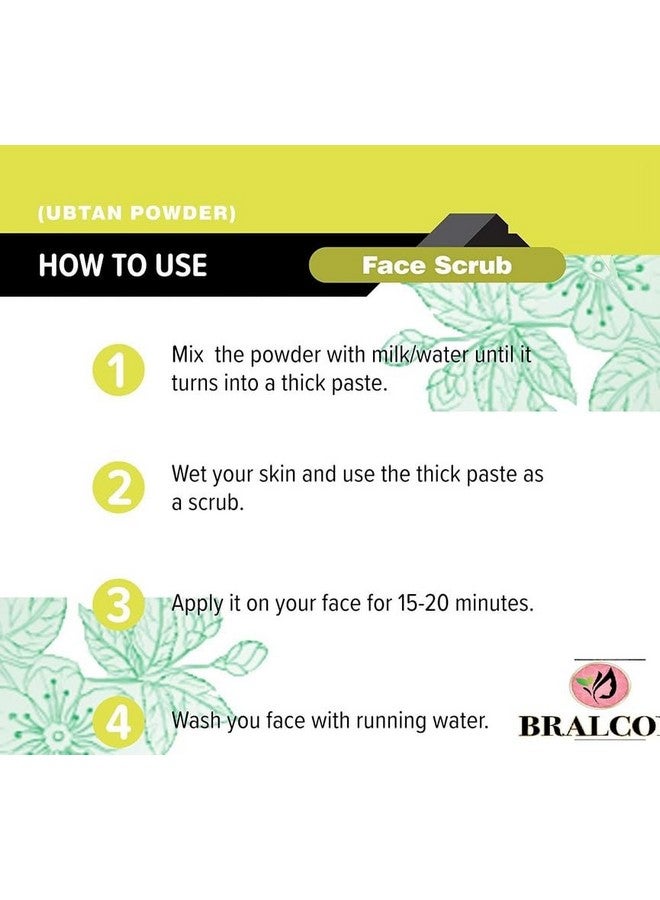 BRALCON Ubtan Powder for Bridal|Dulhan Special |Ubtan Face Pack for Skin Lightening & Tan Removal|100% Pure & Natural Ubtan Powder | Pack of 1 | 100gm - Image 4