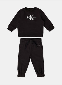 Baby Unisex Monogram Jogger Set