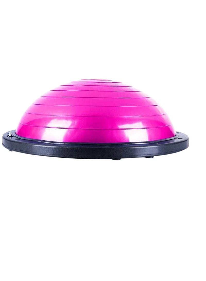 Spall Balance Ball Exercise Ball, Yoga Balance Trainer Thickened Stability, Half Ball with Resistant Band, Strength Exercise Fitness - Image 2
