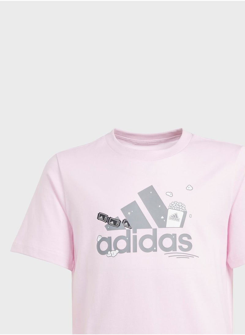 Adidas - Brand Love Graphic T-Shirt - Image 1