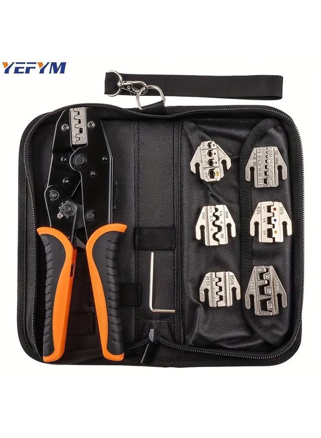 HX 03B 6Jaw Ratchet Crimp Tool Kit Manual Operation Replaceable Jaws - Image 2