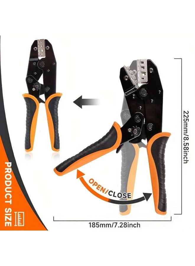 HX 03B 6Jaw Ratchet Crimp Tool Kit Manual Operation Replaceable Jaws - Image 4