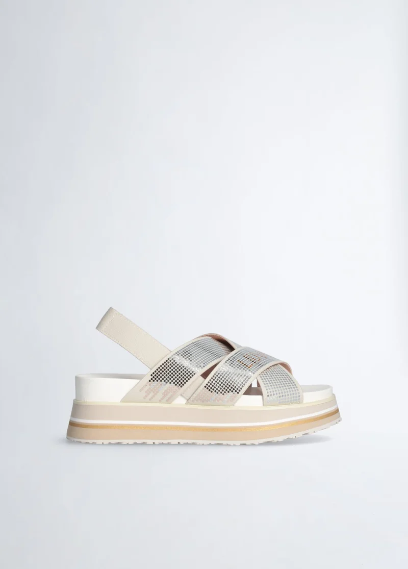 Liu Jo Woven platform sandals