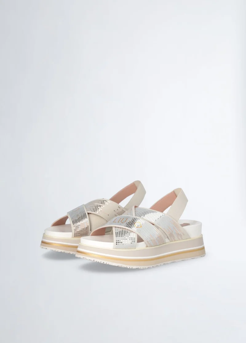 Liu Jo Woven platform sandals