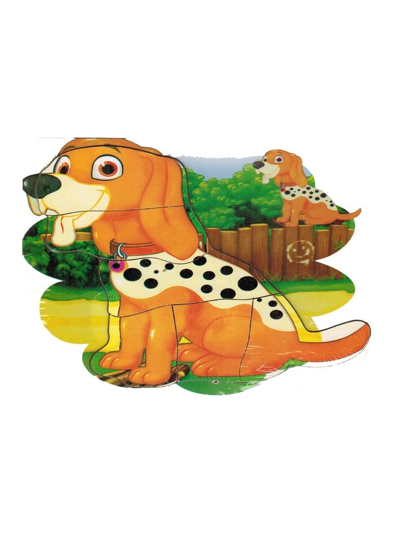 Toys Dog Puzzle 6 Pieces  - Image 1