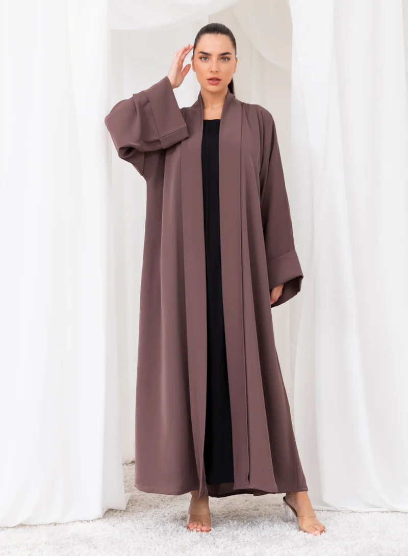 Nikias Nida Abaya With Folded Band