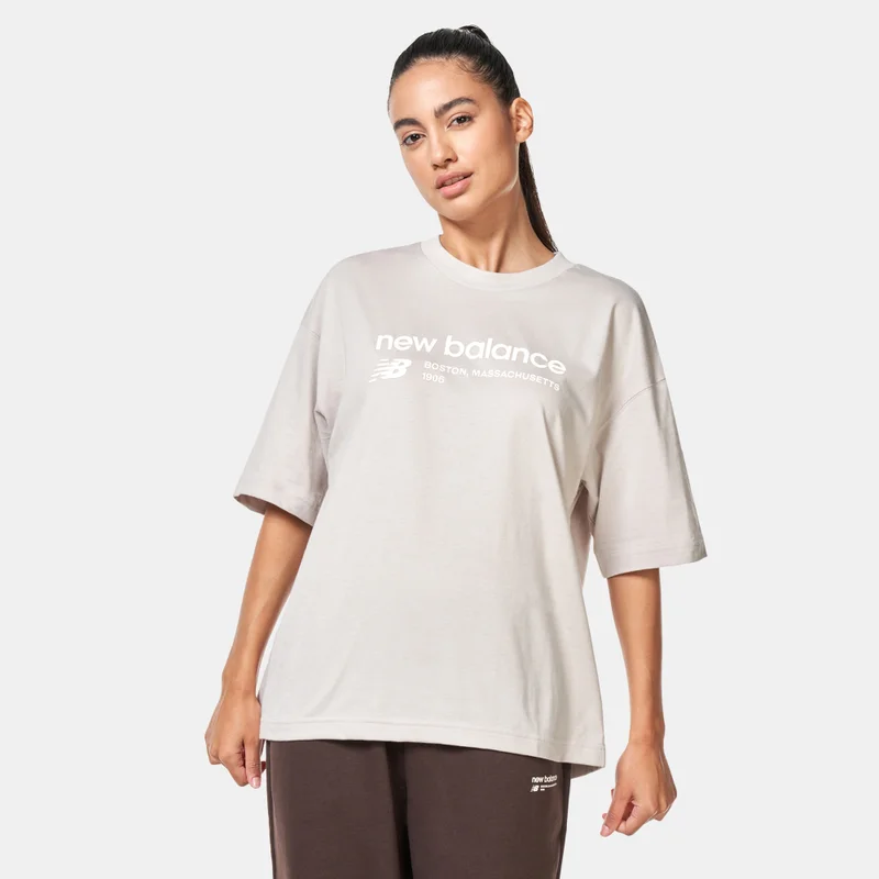New Balance Women's Linear Heritage T-Shirt