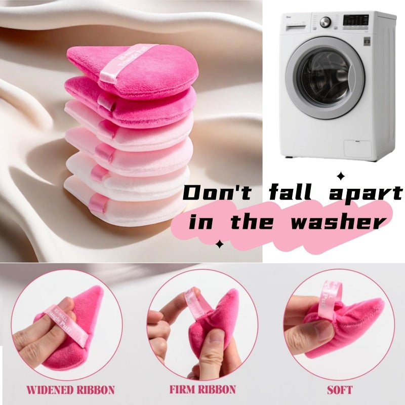 BS Mall BS-MALL Mini Makeup Sponge Set Professional Triangle Puff 49 Pcs- Pro V3.0 Cloud Technology Material Flawless flow Mini Sponge Set & Triangle Puff With Waterproof Travel Silicone Bag Gift Set - Image 4