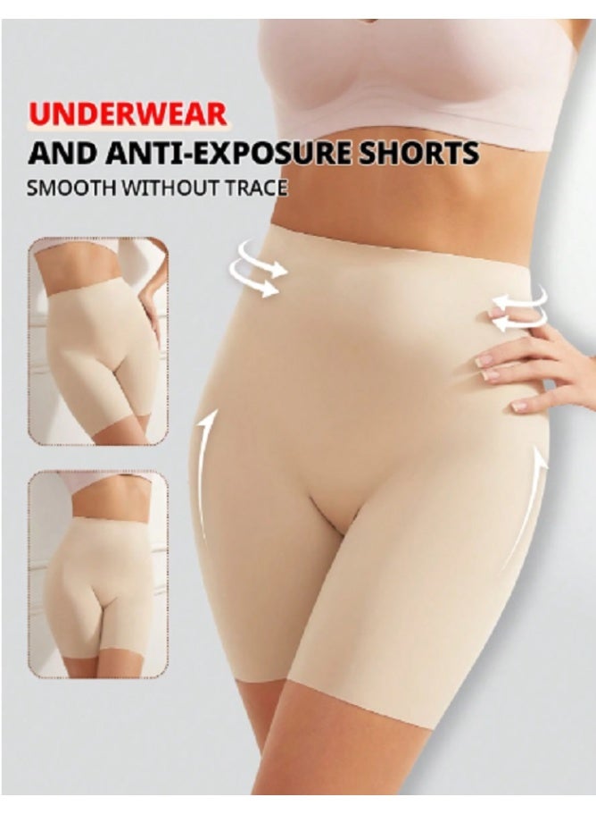 Shein SHEIN 1pc Seamless High Waisted Tummy Control Skirted Leggings With Safety Shorts  - Image 2