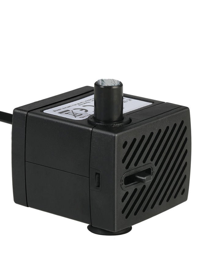 NIBEMINENT Submersible Water Pump For Aquarium Tabletop Fountains Pond Black 3.8 x 2.8cm - Image 2