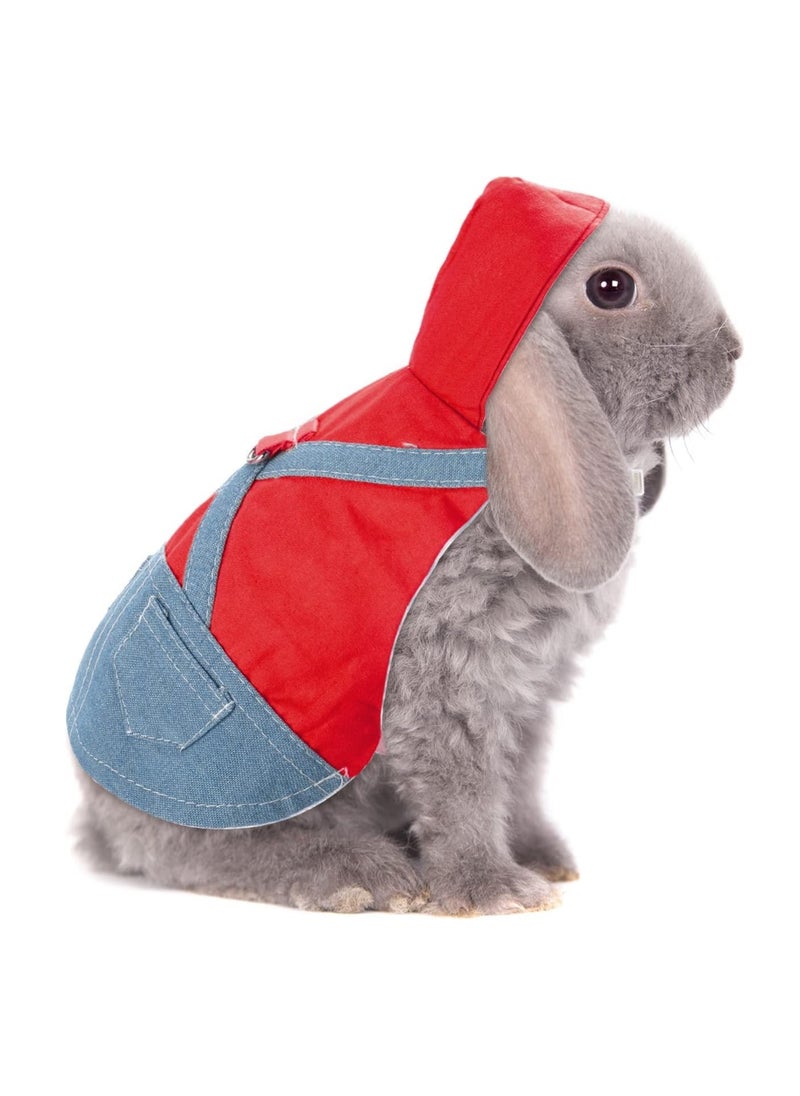 SYOSI - Rabbit Harness and Leash Bunny Stuff, Rabbit Walking Harness, Bunny Leash and Harness, Small Bunny Essentials, Bunny Rabbit Harness, with Leash for Kitten Puppy Small Pets Walking - Image 1