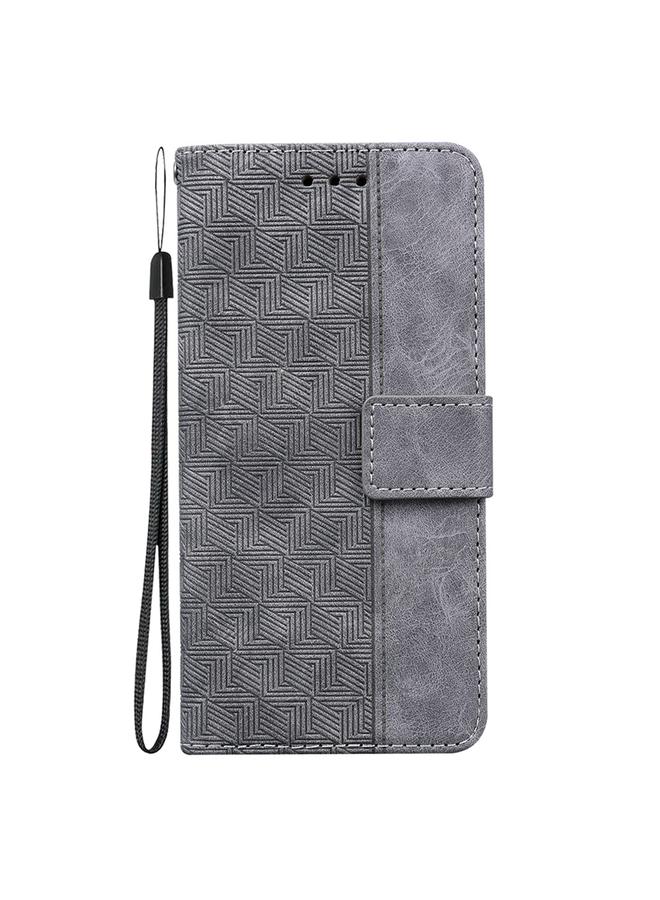 S-TOP Case For Infinix Hot 50 4G Geometric Embossed Leather Phone Case - Image 3