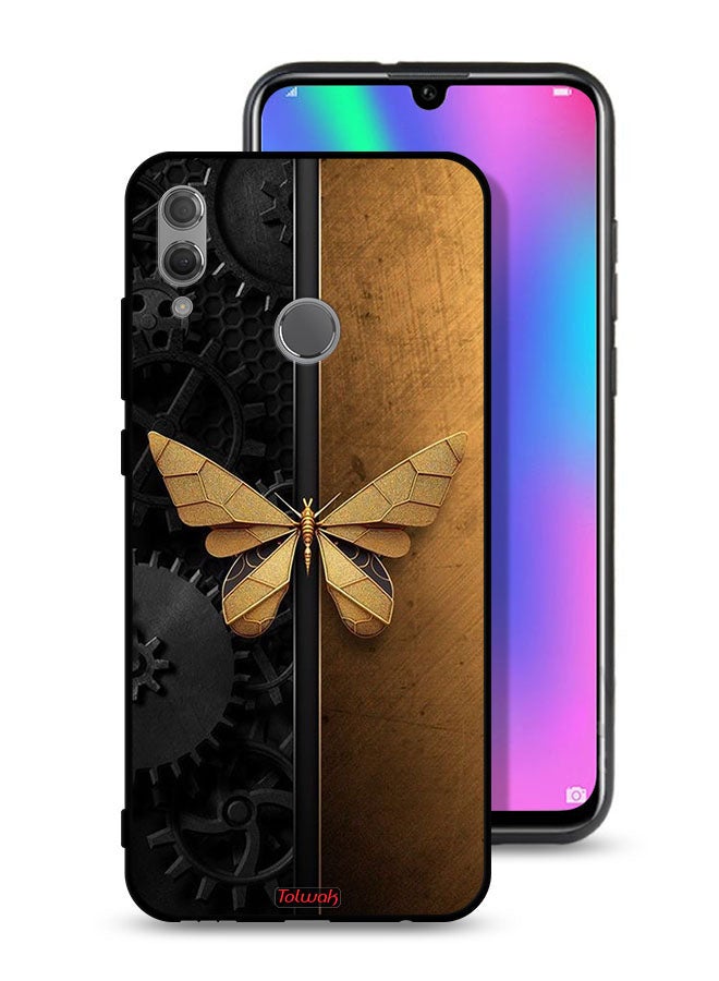 Tolwak Honor 10 Lite Protective Case Cover Steel Butterfly - Image 1