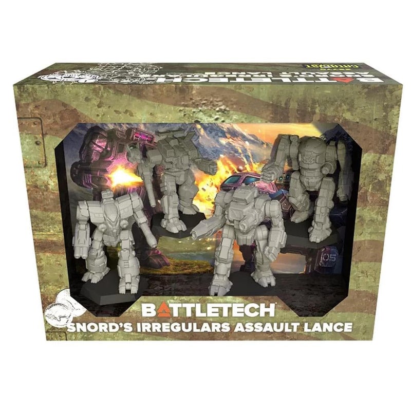 Catalyst Game Labs Battletech Snords Irregulars Assault Lance by Catalyst Game Labs Roleplaying Game - Image 3